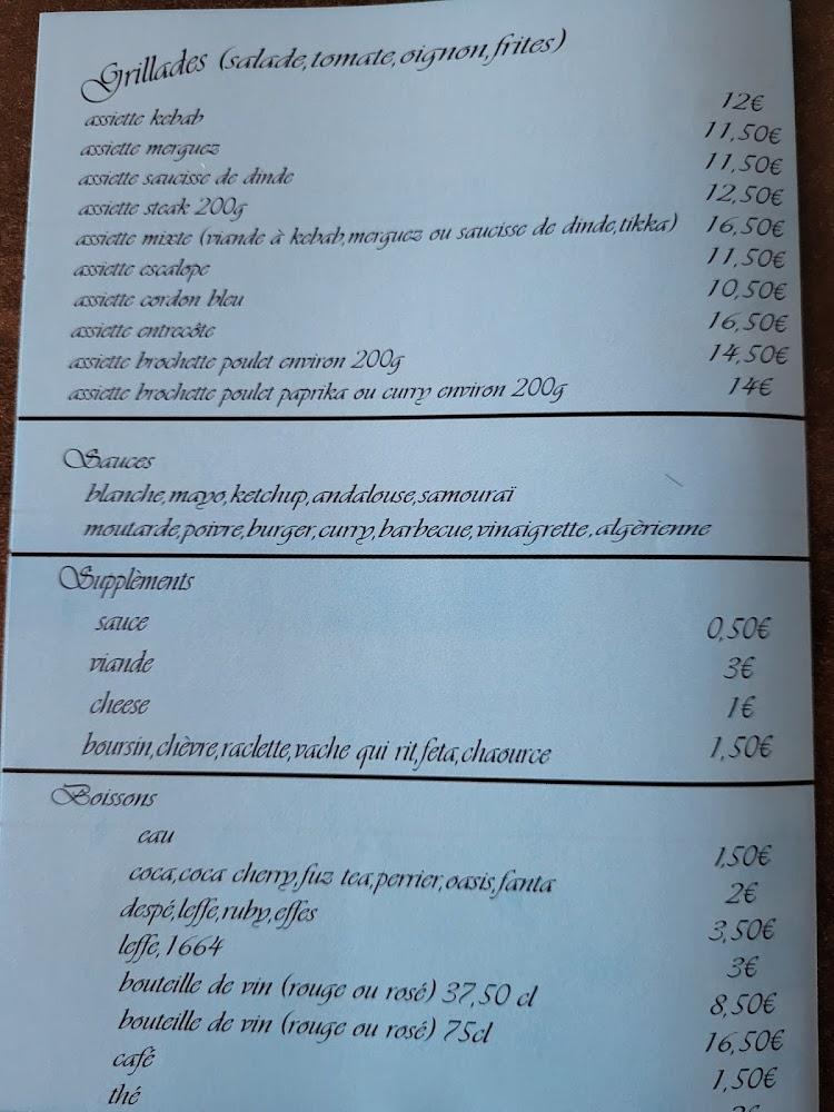 Rest O Der - Menu Image 1